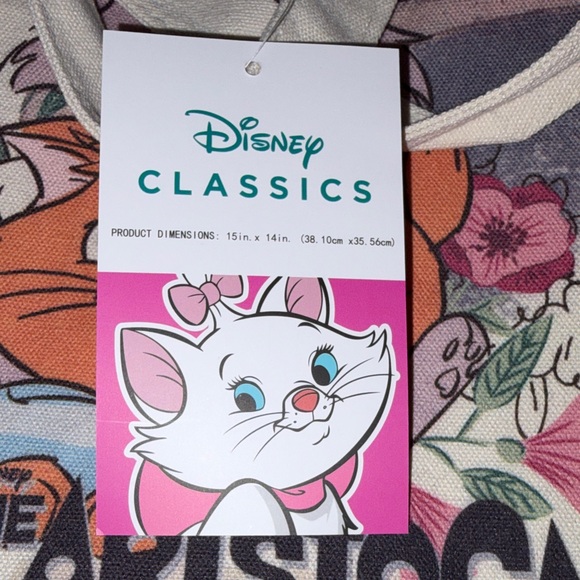 Disney The Aristocats 1970 Marie Cat Tote Bag - Picture 3 of 4
